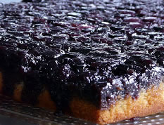 Blueberry Upside Down Cake